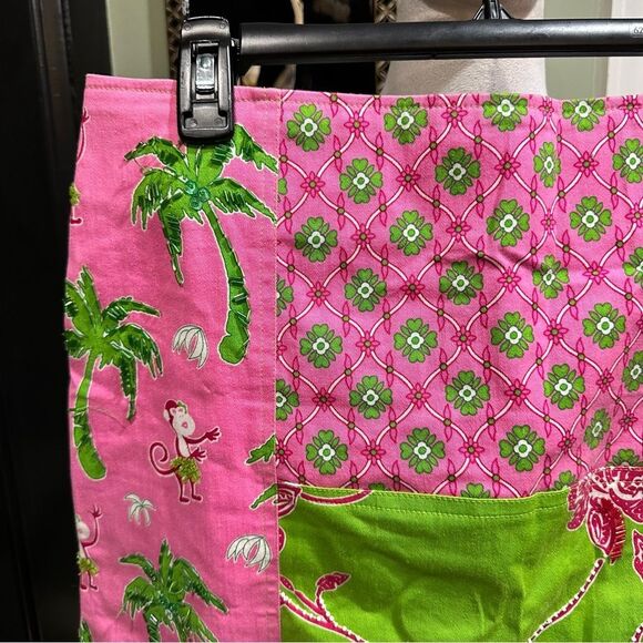 Vanity Collection Tropical Preppy Skirt Size 10 - Picture 3 of 8